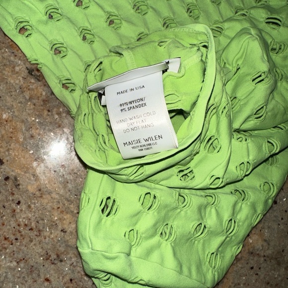 Maisie Wilen 2 Piece Nylon/Lycra FishNet Outfit😻😻😻😻😻😻😻😻 - Picture 9 of 16